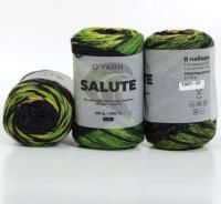 SALUTE цвет 1007 Состав: 75% меринос superwash 25% нейлон Метраж/вес мотка: 400м/100 гр