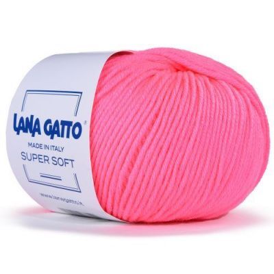 Lana Gatto Super Soft (A0900) 100% меринос экстрафайн 50 г/125 м